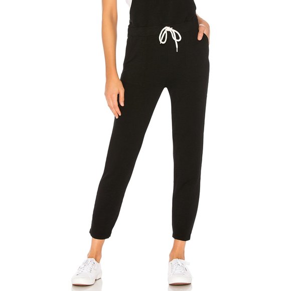 Monrow Sweatpant Overalls - Picture 2 of 7